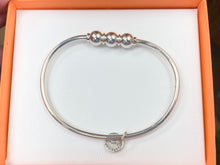 Load image into Gallery viewer, Silver Cape Cod Triple Bead Bracelet