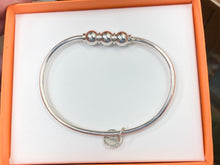Load image into Gallery viewer, Silver Cape Cod Triple Bead Bracelet