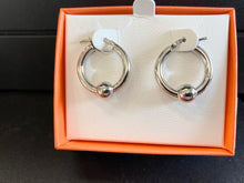 Load image into Gallery viewer, Cape Cod Sterling Silver Hoop Earrings