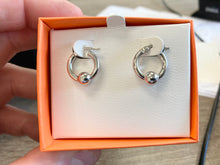 Load image into Gallery viewer, Cape Cod Silver Hoop Earrings