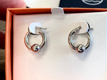 Load image into Gallery viewer, Cape Cod Silver Hoop Earrings