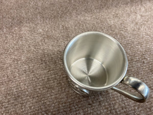 Claddagh Pewter Baby Cup