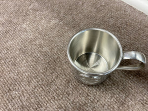 Shamrock Pewter Baby Cup