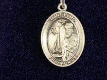 Load image into Gallery viewer, Saint Elmo Silver Pendant And Chain