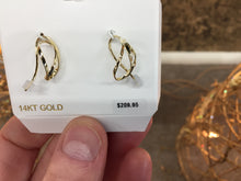 Load image into Gallery viewer, 14 K Gold Earrings
