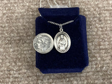Load image into Gallery viewer, Our Lady Of Hope / Pontmain Silver Pendant With Chain