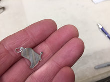 Load image into Gallery viewer, Cowboy Boots Silver Charm