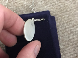 Saint Barbara Silver Pendant With Chain Religious