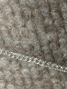 Saint Barbara Silver Pendant With Chain Religious