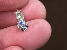 Load image into Gallery viewer, Silver September Baby Booties Charm