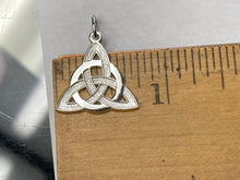 Load image into Gallery viewer, Celtic Circle Of Life Silver Charm