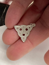 Load image into Gallery viewer, Celtic Circle Of Life Silver Charm