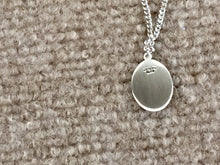 Load image into Gallery viewer, Saint Lawrence Silver Pendant With 18 Inch Chain Religious