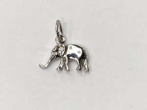 Elephant Silver Charm