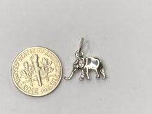Load image into Gallery viewer, Elephant Silver Charm