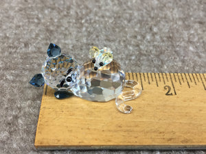 Mice Dream Crystal Figurine