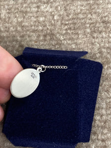 Saint Pio Of Pietrelcina Silver Pendant With Chain