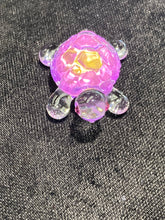 Load image into Gallery viewer, Small Pink Turtle Glass Figurine