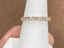 Cargar imagen en el visor de la galería, Half Carat Diamond Gold Band