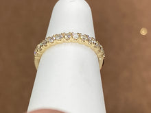 Cargar imagen en el visor de la galería, Half Carat Diamond Gold Band