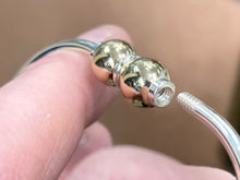 Load image into Gallery viewer, Cape Cod Gold And Silver Double Bead Bracelet