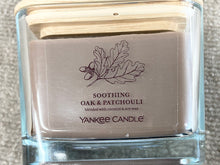 Load image into Gallery viewer, Soothing Oak &amp; Patchouli Yankee Candle