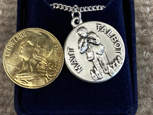 Load image into Gallery viewer, Venerable Matt Talbot Silver Pendant And Chain Religious