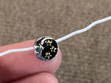 Load image into Gallery viewer, Moon And Stars Silver Bead