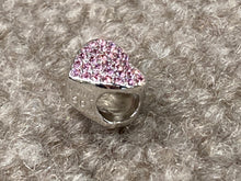 Load image into Gallery viewer, Pink Crystal Heart Nurse Bead