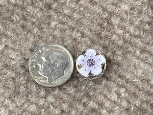 Flower Silver Bead
