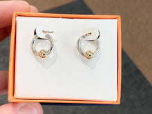 Load image into Gallery viewer, Cape Cod Gold And Silver Hoop Earrings