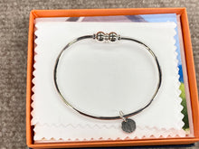 Load image into Gallery viewer, Cape Cod Double Bead Silver bracelet