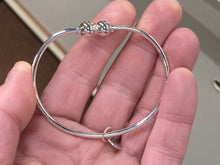 Load image into Gallery viewer, Cape Cod Double Bead Silver bracelet