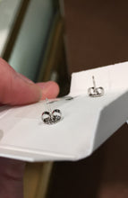 Load image into Gallery viewer, Sterling Silver Snowflake Earrings