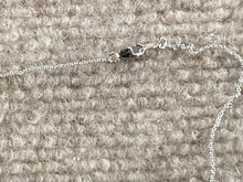 Load image into Gallery viewer, Silver Cubic Zirconia Heart Necklace