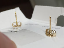 Load image into Gallery viewer, 14K Gold Smokey Quartz Earrings