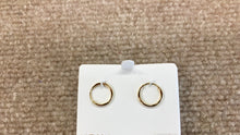 Load image into Gallery viewer, Gold Small Hoop Earrings
