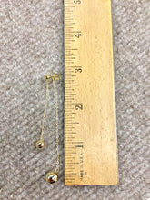 Load image into Gallery viewer, 14 K Yellow Gold Dangle Earrings