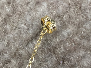 14 K Yellow Gold Dangle Earrings