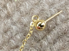 Load image into Gallery viewer, 14 K Yellow Gold Dangle Earrings