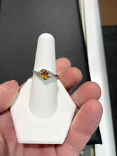 Load image into Gallery viewer, Citrine Silver Ring