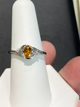 Load image into Gallery viewer, Citrine Silver Ring