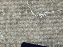 Load image into Gallery viewer, Saint Cecilia Silver Pendant With 18 Inch Silver Chain Religious