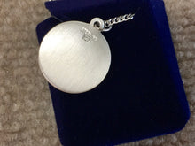 Load image into Gallery viewer, Saint Ann Pendant With 18 Inch Silver Curb Chain Religious