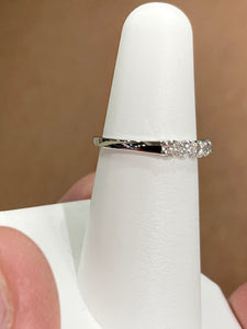 Half Carat White Gold Diamond Wedding Ring
