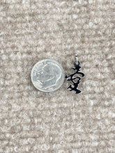 Load image into Gallery viewer, Chinese Love Symbol Silver Charm
