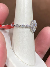 Load image into Gallery viewer, Pear Shaped Diamond Engagement  Ring