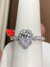 Load image into Gallery viewer, Pear Shaped Diamond Engagement  Ring