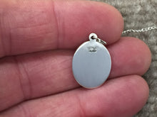 Load image into Gallery viewer, Saint Joseph Silver Pendant With 18 Inch Chain Religious