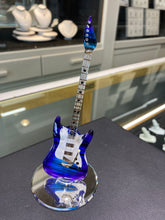 Load image into Gallery viewer, Purple Haze Large Guitar Glass Figurine